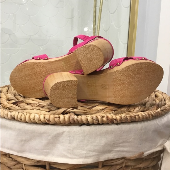 NWOB: Silent D Byron Sandals - Fuchsia - 6.5 - Picture 8 of 11